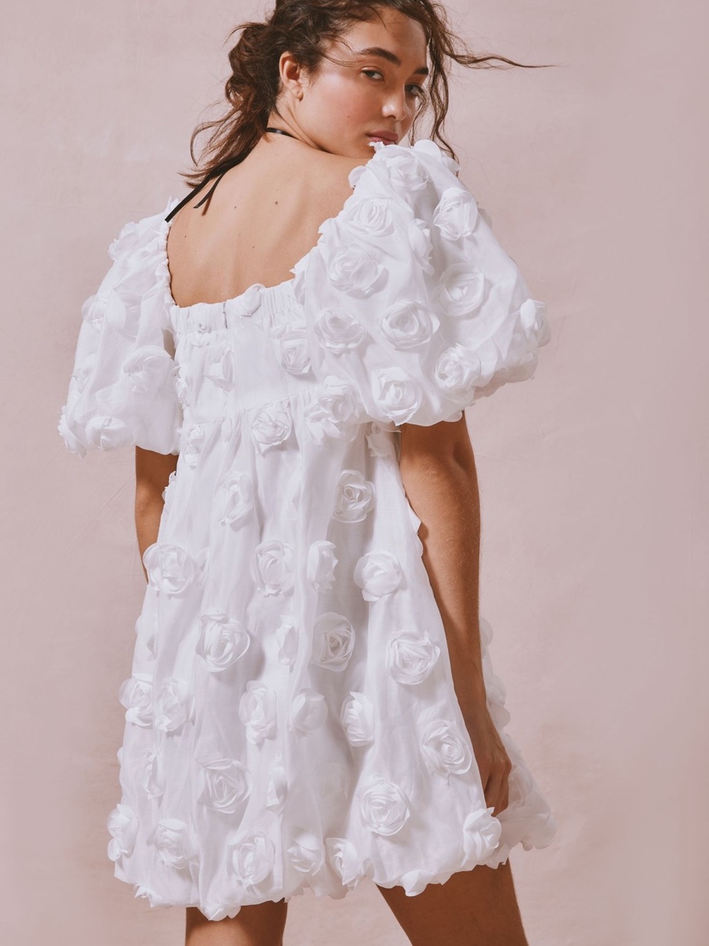 Sister Jane Dream Belle Rosette Mini Dress - Picture 2 of 4